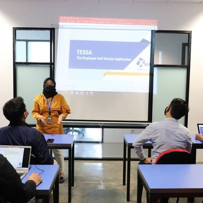 Sharing Session TESSA (The Employee Self Service Application)