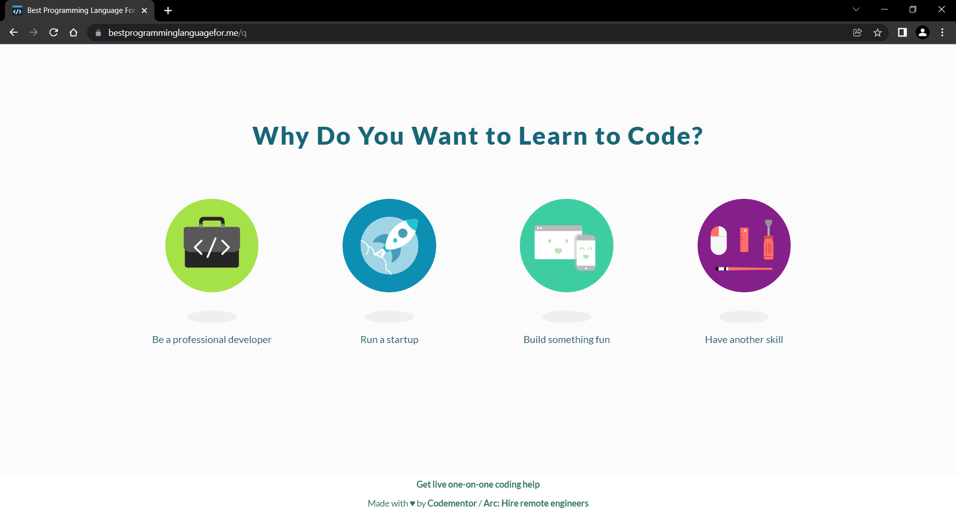 memilih bahasa pemrograman | best programming language for me